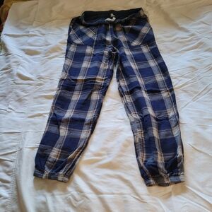 Aerie plaid pajama bottoms